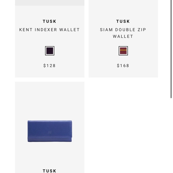 TUSK. SMALL LEATHER GOODS - Picture 4 of 5